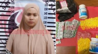 Edarkan Ribuan Pil Hexymer, Polisi Ringkus Perempuan ini di Banjar Baru