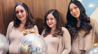 6 Momen Gender Reveal Tasya Kamila, Rayakan Bersama Sahabat yang Sama-sama Hamil