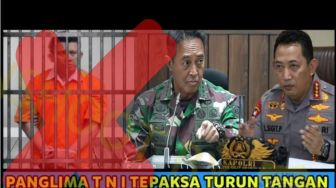 CEK FAKTA: Kasus Ferdy Sambo Bunuh Yosua Ngambang, Panglima TNI Jenderal Andika Perkasa Turun Tangan, Benarkah?