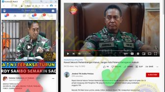 CEK FAKTA: Benarkah Panglima TNI Andika Terpaksa Turun Tangan Gegara Nasib Ferdy Sambo Makin Sadis?