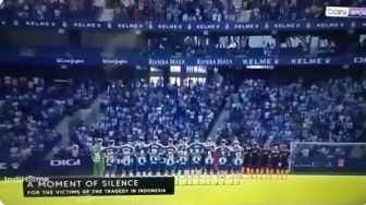 "Moment of Silence" di Laliga Spanyol Untuk 125 Korban Tewas Tragedi Kanjuruhan Malang