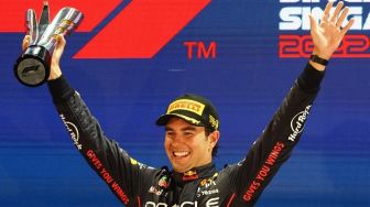 Kemenangan Sergio Perez di F1 GP Singapura, Tunda Titel Juara Max Verstappen