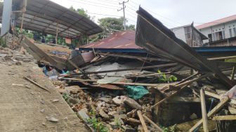 Tiga Rumah Ambruk di Balikpapan, Asmar Bersama Keluarga Terpaksa Mengungsi