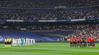 Video Real Madrid dan Osasuna Berdoa untuk Aremania di Laga Pekan ke-7 Liga Spanyol