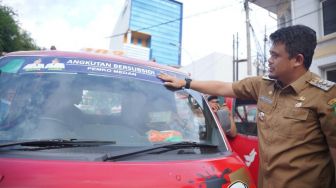 Bobby Nasution Resmi Beri Subsidi 900 Unit Angkot di Medan