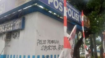 Bom Meledak di Pos Polisi Makassar, Ada Coretan: Polisi Pembunuh Suporter Arema