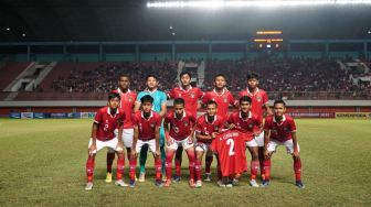 Laga Timnas U-17 Lawan Guam di Stadion Pakansari Bogor Tanpa Penonton