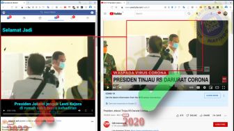 CEK FAKTA: Presiden Joko Widodo Jenguk Lesti Kejora di Rumah Sakit, Benarkah?