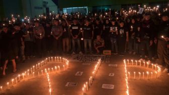 Doa Bersama Suporter Barito Putera untuk Tragedi Kanjuruhan: Turut Berbelasungkawa