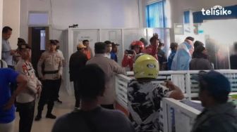 Ratusan Tenaga Kerja Bongkar Muat Berunjuk Rasa di Kantor KSOP Kendari, Minta Dipekerjakan Kembali