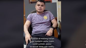 Tak Mau Disalahkan atas Tragedi Kanjuruhan, Anggota Polisi Ini Disorot: Balikin Nyawa Adikku Pak