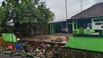 Imbas Hujan Deras, Sejumlah Infrastruktur di Lima Kapanewon di Sleman Rusak