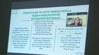 Catatan KontraS Jelang HUT TNI Ke-77 Besok: Agenda Militerisme Merebak, Warga Sipil Jadi Berwatak Militer