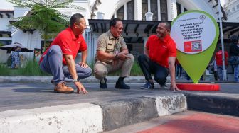 Semen Indonesia Garap Proyek Revitalisasi Trotoar Jakarta