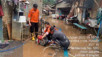 Pemprov DKI Siagakan Petugas dan Peralatan, Seluruh Genangan Air di Beberapa Titik Telah Surut