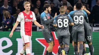 Hasil Ajax vs Napoli: Partenopei Menggila, Hancurkan Wakil Belanda 6-1!