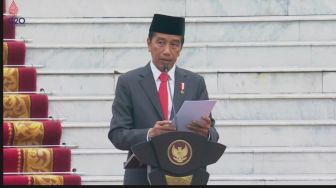 Ucapkan HUT ke-77 TNI, Jokowi: Bersikap dan Bertindak Secara Profesional Sesuai Pancasila