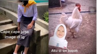 Di Instagram Jaga Image, Cewek Ini Malah Dibikin Bapaknya Jadi Konten Kocak di Status WA