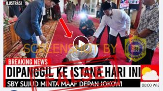 CEK FAKTA: SBY Ngaku Salah Sujud Minta Maaf ke Jokowi, Benarkah?