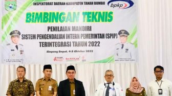 Inspektorat Tanbu Gelar Penilaian Mandiri Bimtek SPIP Terintegrasi
