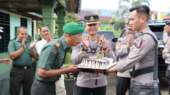 Polres Solsel 'Serbu' Koramil 12/Sangir, Ini yang Terjadi