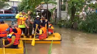 Wali Kota Harnojoyo Sebut Ratusan Rumah Dan Warga Palembang Terdampak Banjir