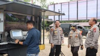 Kendaraan Taktis Multifungsi Dilengkapi Drone Jadi Sarana Pendukung Polda Kalimantan Tengah