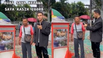 Penjual Es Ini Gagal Lakukan Tantangan Bikin Ketawa Berhadiah Rp200ribu, Punya Plan B di Luar Ekspektasi Publik