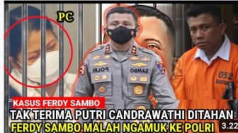 CEK FAKTA: Ferdy Sambo Ngamuk Tak Terima Sang Istri, Putri Candrawathi Ditahan, Benarkah?