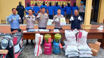 Baru Dua Hari Operasi, Komplotan Pengoplos Gas di Cilegon Dibekuk