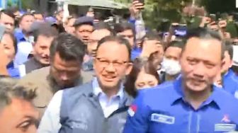 Anies Baswedan-AHY Bertemu di DPP Demokrat, Bahas Duet 2024?