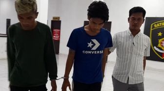 2 Jambret yang Bikin Wanita Pejalan Kaki di Medan Tersungkur Diciduk, Aksinya Viral di Medsos