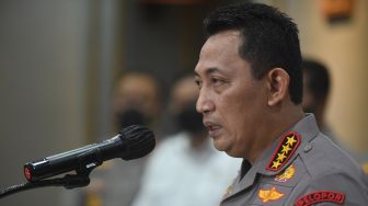 LIVE STREAMING: Kapolri Rilis Kasus Narkoba Kapolda Jatim Teddy Minahasa