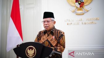 Wapres Ma'ruf Amin: Allah Tersenyum saat Menciptakan Indonesia, Kita Nggak Akan Krisis Pangan