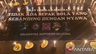 Aliansi Suporter Sepak Bola Belitung Dukung Pemerintah Usut Tuntas Tragedi Kanjuruhan