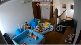 Kejanggalan CCTV Lesti Kejora Usai Alami KDRT Rizky Billar, Publik: Ibu Strong