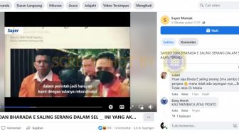 CEK FAKTA: Ferdy Sambo dan Bharada E Saling Serang di Dalam Sel, Benarkah?