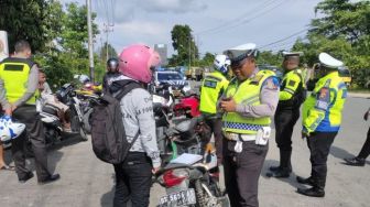 24 Motor Bertangki Modifikasi Terjaring Operasi Zebra di Biak