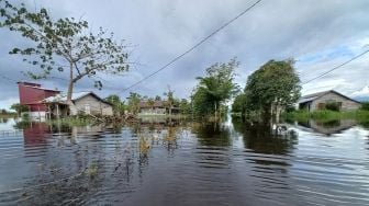 Sejumlah Daerah di Kalimantan Barat Terendam Banjir