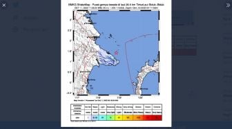 Gempa Guncang Wilayah Dekat IKN Nusantara, BMKG: Pusat Gempa Berada di Laut