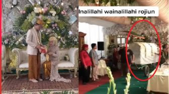 Geger Momen Keranda Jenazah Lewati Pesta Pernikahan, Warganet Kompak Nyalahin Pengantin