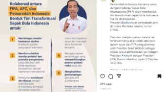 5 Poin Kolaborasi AFC, FIFA dan Pemerintah Benahi Persepakbolaan Indonesia, Ini Harapan Netizen