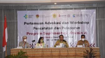 Sekda Kota Kupang Buka Advokasi Dan Workshop Pencatatan Pelaporan Program