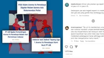 PT LIB dan Indosiar Saling Todong Jadwal Arema vs Persebaya, Netizen Geram