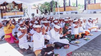 Ritual Ngrastiti Bhakti Digelar Untuk Memohon Kelancaran KTT G20 di Bali