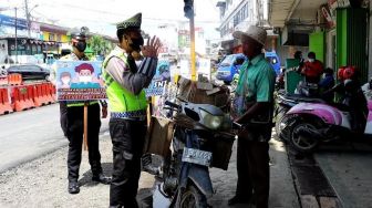 Sudah 10 Hari Operasi Zebra, Polisi Tilang 38 Pengendara Motor di Pringsewu