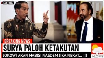 CEK FAKTA: NasDem Panik Terancam Tak Ikut Pilpres 2024 Gegara Jokowi, Benarkah?