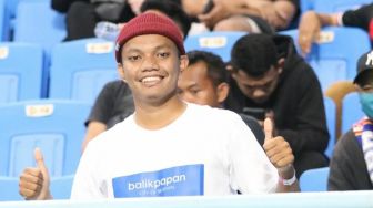 Rizki Pancur Penggemar Setia Persiba Balikpapan, Nabung Buat Beli Jersey dan Tiket