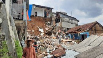 Longsor Terjang Kecamatan Bogor Tengah, Warga Gang Barjo Tolak Untuk Direlokasi, Alasannya Karena Masih Betah