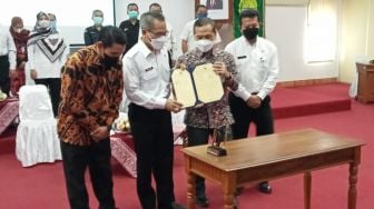 Bupati Bantul Berharap Pemilos 2022 Lahirkan Pemimpin Muda yang Berkualitas